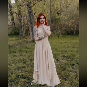 NWT ✨ Champagne Bridesmaid Dress